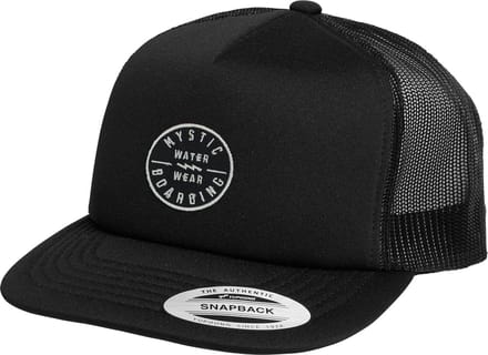 Mystic Boarding Flat Cap - Black