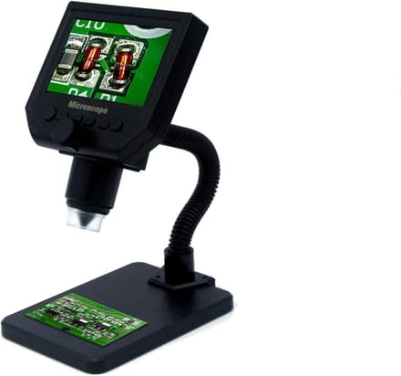 Digitale Microscoop - Scherm Vergroter - Gedetailleerd Onderzoek - Bewegingsdetectie Opname - 1080p Resolutie