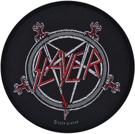 Groot Pentagram Patch voor Jas of Tas