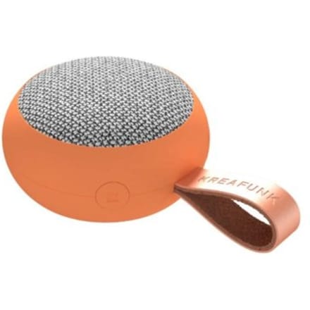 Kreafunk bluetooth speaker ago ii fabric oranje