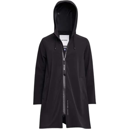 Damesslip met mackintosh Stutterheim Mosebacke Lightweight Suede