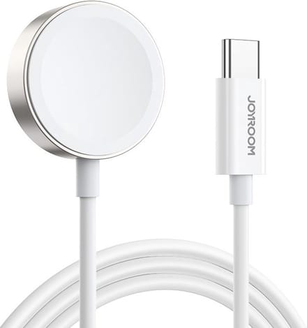 Joyroom Oplader geschikt voor Apple Watch - 120cm - Magnetische - Wit