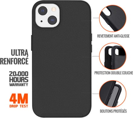 Eiger North case Apple iPhone 15 Plus - black