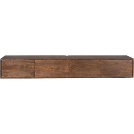 Starfurn zwevend tv meubel vision brown 240 cm