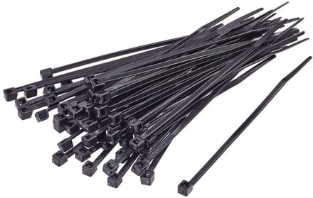 TRU COMPONENTS TC-BT-400-8.8-UVB Kabelbinder 400 mm 8.8 mm Zwart UV-bestendig 100 stuk(s)