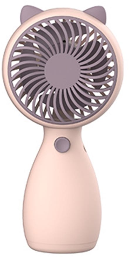 Kleine handventilator met USB-oplaadfunctie