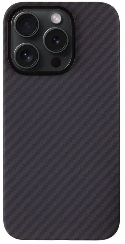 Tactical iPhone 15 Pro MagForce Aramid Cover – Hoesje – Zwart