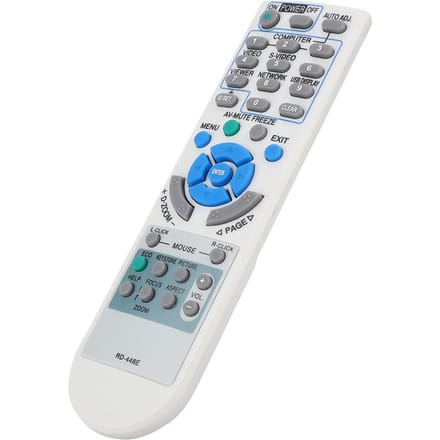 Télécommande universelle multifonction longue distance pour projecteur NEC RD-448E white