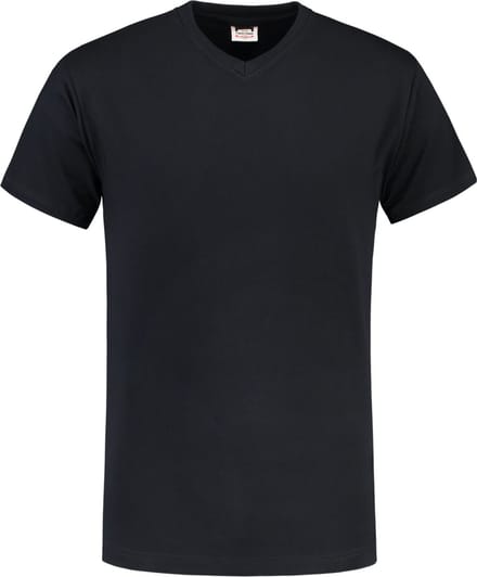 Tricorp T-shirt V-hals - Casual - 101007 - Navy - maat XL
