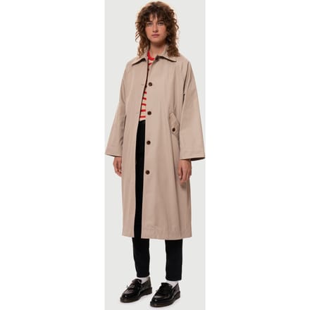 Nudie Jeans Ester Coat Beige Taglia: M | Trench Outlet | Donna | Marrone