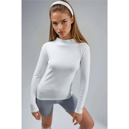 Slim Fit Halve Col Blouse