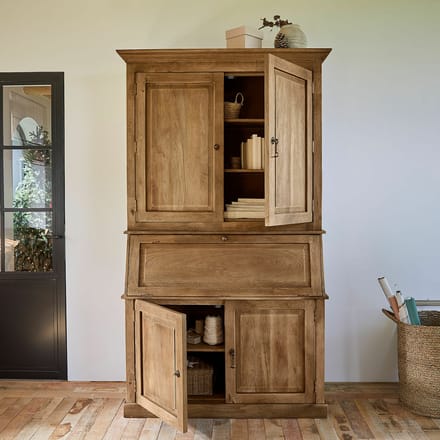 LOBERON Secretaire Arvandor bruin