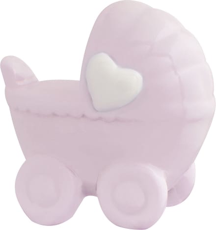 Clayre & Eef Decoratie fopspeen 5*4*5 cm Roze Porselein