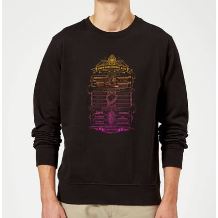 Harry Potter School List trui - Zwart - M