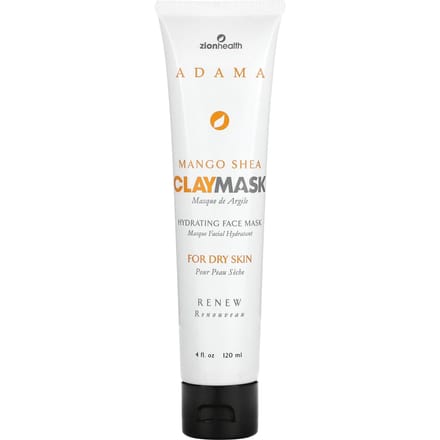 Mango Clay Mask, 4 oz (120Ml) white