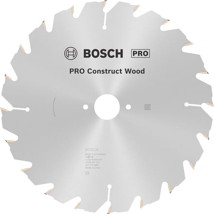 Bosch Accessories Construct Wood 2608641774 Hardmetaal-cirkelzaagblad 250 x 30 x 3.2 mm Aantal tanden: 20 1 stuk(s)