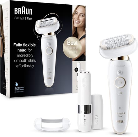 Braun Silk-épil 9 Flex 9005 40 pincetten Goud, Wit