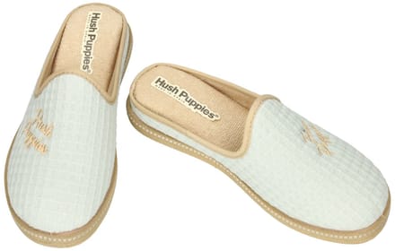 Hush Puppies -Dames - groen licht - pantoffels - maat 40