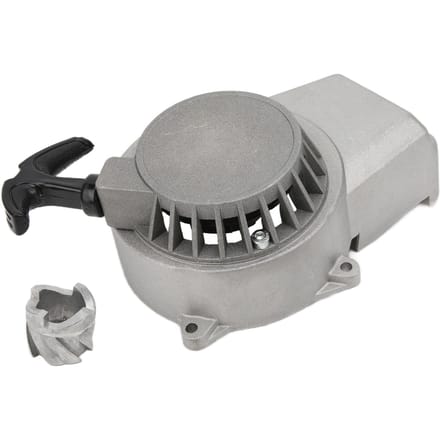 Lanceur Starter Démarrage avec Alliage d'Aluminium Central Adapté pour Mini Moto Pocket Bike Dirt 2 Temps 47cc 49cc