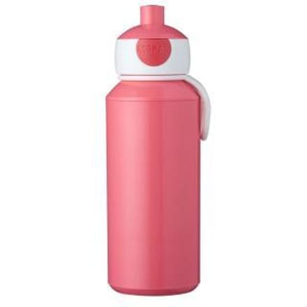 Mepal Pop-up drinkfles Campus - 400 ml - Sluit goed af - Drinkbeker voor kinderen - Pink