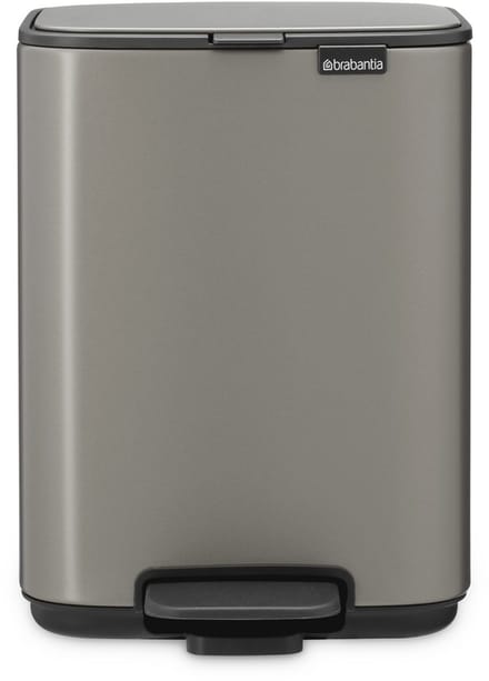 Brabantia Bo Pedaalemmer - 4 liter - Badkamer - Platinum