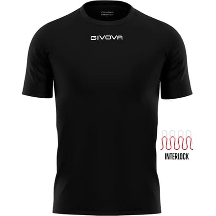 Givova T-Shirt CAPO INTERLOCK korte mouw