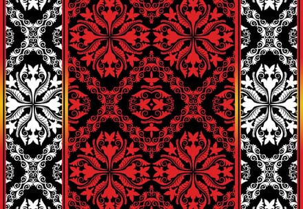 Fotobehang Abstract Pattern | XL - 208cm x 146cm | 130g/m2 Vlies