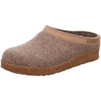 Haflinger Grizzly Torben - Pantoffels Dames - Pantoffels Heren - Turf - Maat 43