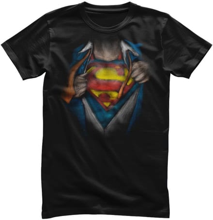 Superman Suit T-shirt WB-1-SUP027