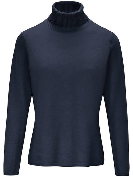 Coltrui scheerwol en kasjmier Van Peter Hahn blauw