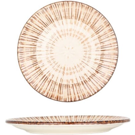 By Bone Dessertbord - Legna - Porselein - 23 cm - set van 6