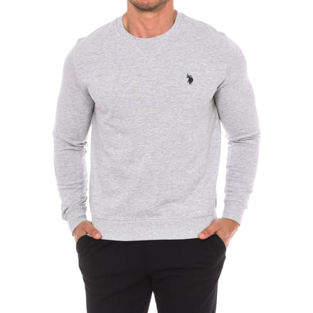 Sweater met lange mouwen en ronde hals 67932 heren