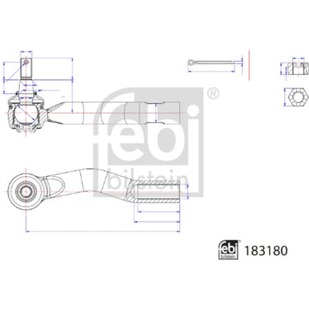 Spoorstangeind FEBI BILSTEIN 183180