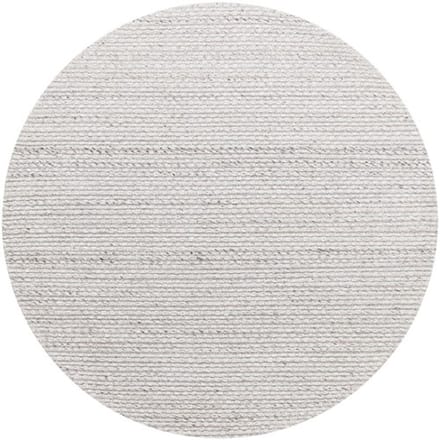 MUST Living Carpet Nirvana round large,Ø250 cm, grey, 60% Wool, 40% Polyester