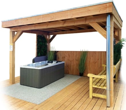 Buitengewoon de boet - Veranda Robuust 300x300 cm