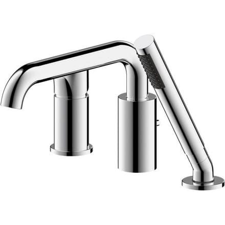 Bravat Chicago Three Hole Tub Edge Faucet 3555482