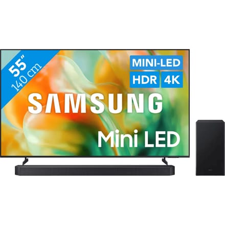 Samsung Mini-led 55" M83H (2026) + Samsung HW-Q600F (2025)