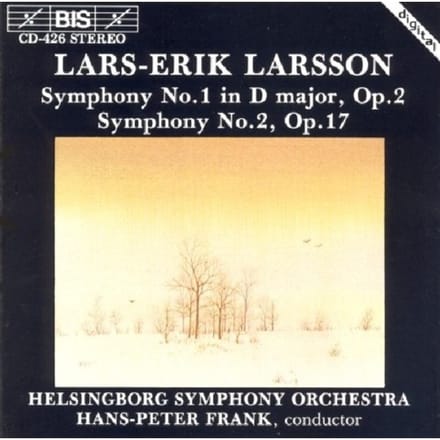 Helsingborg Symphony Orchestra, Hans-Peter Frank - Symphony No.1 In D, Op. 2 & Symphony No.2, Op.17 (CD)