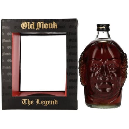 Oude Monnik Rum Old Monk The Legend Rum 42,8% Vol. 1l in geschenkverpakking