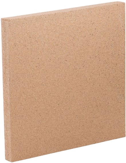 Brandvaste vermiculiet plaat 400x400x25mm.