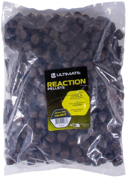 Ultimate Reaction Pellets Halibut 20mm (5kg) - Vispellets