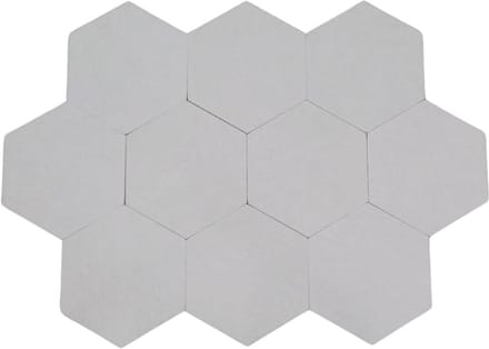 Akoestische Panelen Zeshoek Wit - Geluidsisolatie voor Woonkamer en Studio