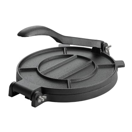 Vogue gietijzeren tortillapers - diameter 20 cm
