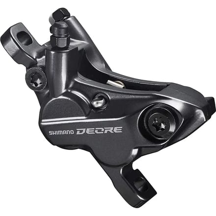 Shimano Deore BR-M6120 Remklauw 4-Zuiger – Hydraulische Schijfrem, Post Mount, Zwart