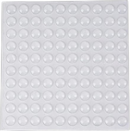 Deurstoppers - Muur beschermers - Geluid dempen - Zelfklevend siliconen - Mini halve cirkel - Transparant