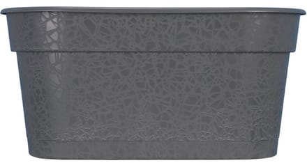 RIVIERA – S7184229 – Jardinière – 60 cm – Grijs – Drainage