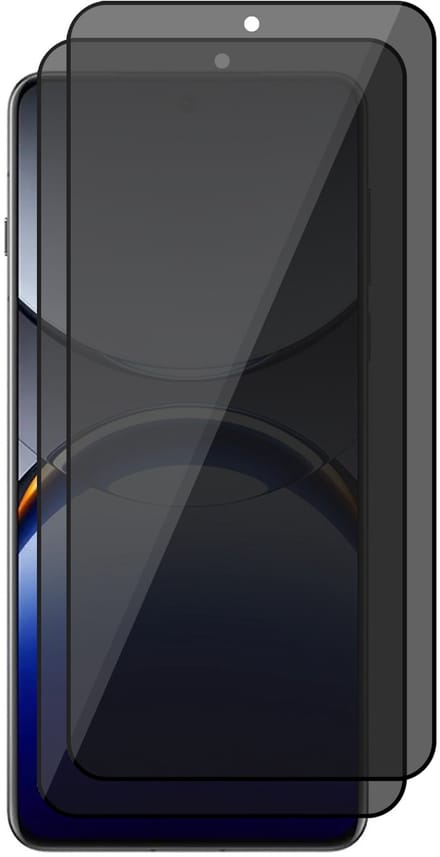 Privacy Screenprotector geschikt voor Oppo Find X8 Pro - 2x Volledig Dekkend Glas Screen Protector