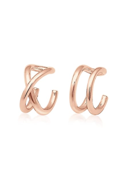Elli Oorbellen Elli Oorbellen earcuff set geo basic minimal 925 silver