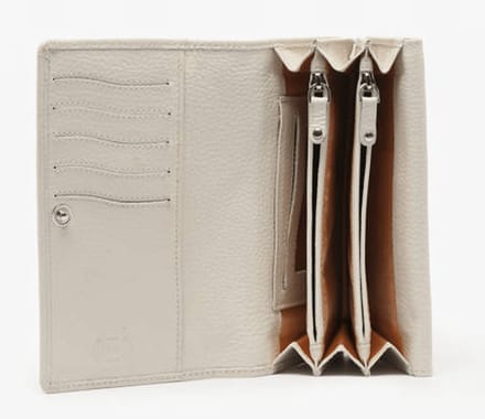 Crinkles Portemonnaie Linen | Beige | Maat: One Size