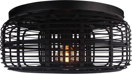 Brilliant CROSSTOWN - Plafondlamp - Zwart